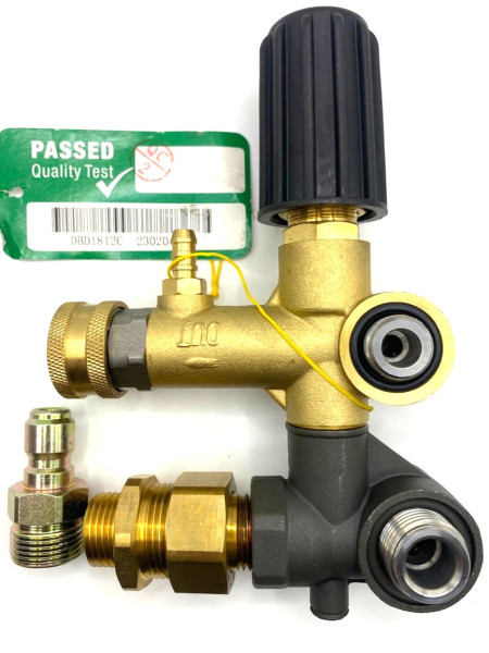 DR.02 Регулятор высокого давления, клапан разгрузочный с быстросъемом, 280 бар, DANAU  