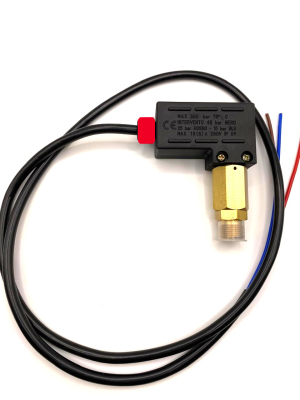 BF-8133 29.0080.80 Датчик давления для насоса высокого давления 220 V, 25 бар, 3/8"(M), красный, TORNADO