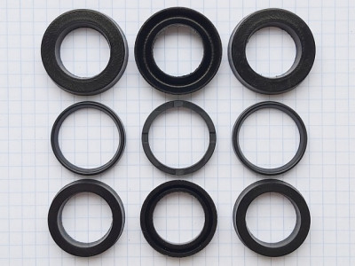 Комплект манжет ТехУм аналог KIT 2782 для Annovi Reverberi XW 15.20 N DX, Ø20 мм