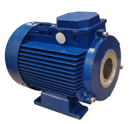УРАЛЭЛЕКТРО Электродвигатель IMM 112 N4 YЗ РВ3 с полым валом, фланец 87 мм, 5.5 кВт, 1410 об/мин, Россия