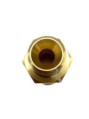 M22 x 1.5-3/8 M Переходник высокого давления, 350 Бар, латунь 