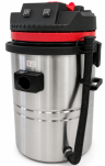 KH60-2-BSS INOX Пылесос для автомоек самообслуживания (CARWASH), 2х1000 Вт, 220 В, бак 60 литров