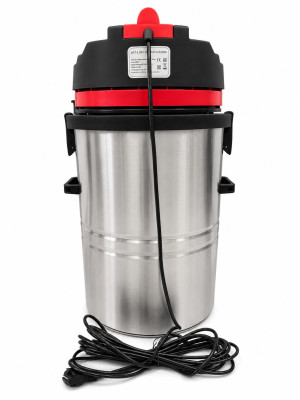 KH60-2-BSS INOX Пылесос для автомоек самообслуживания (CARWASH), 2х1000 Вт, 220 В, бак 60 литров