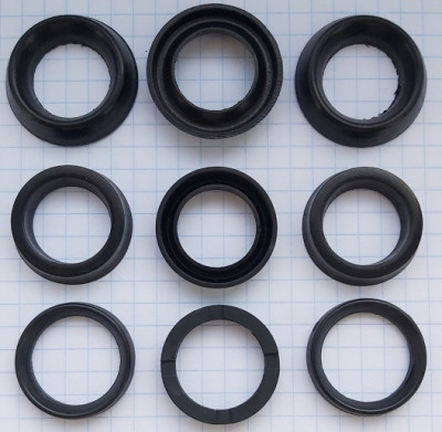 Комплект манжет ТехУм аналог KTRI40145 для IPC Portotecnica New Royal Jet 3160 T, Ø18 мм