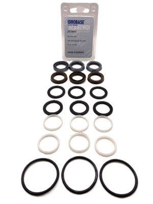 KR4 KIT Комплект водяных уплотнений для Kranzle моделей: AQ, B, D, 3000, Quadro Ø20 мм, ZX.0411, Италия IDROBASE