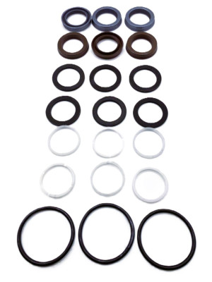 KR4 KIT Комплект водяных уплотнений для Kranzle моделей: AQ, B, D, 3000, Quadro Ø20 мм, ZX.0411, Италия IDROBASE