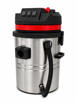 KH60-3-BSS INOX Пылесос для автомоек самообслуживания МСО (CARWASH), 3х1000 Вт, 220 В, 60 литров