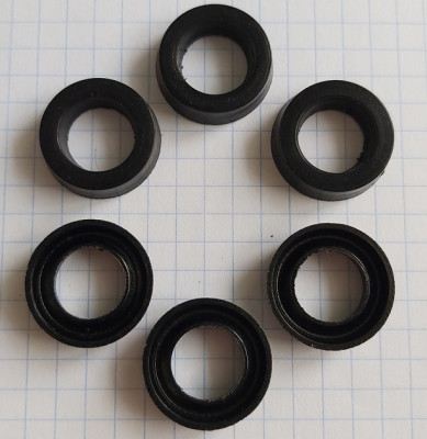 Комплект манжет ТехУм аналог для Karcher HD 6/15 C , 6.365-563.0, Ø12 мм