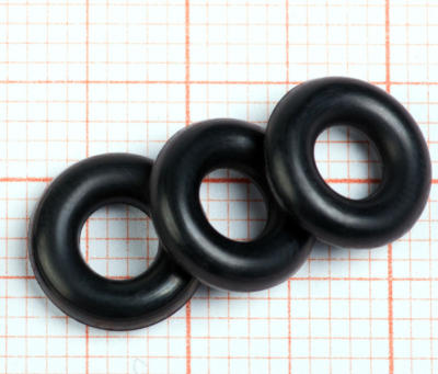 4х2,5 мм Кольцо уплотнительное круглого сечения, NBR 70, 3 шт.