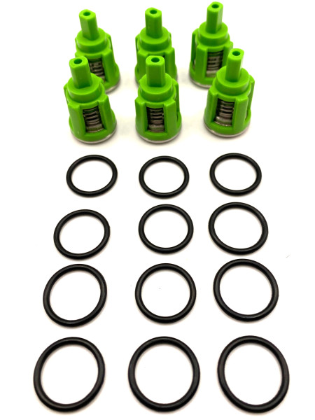 Комплект клапанов Kit KR12 для Kranzle моделей: 105-125, B, HD, Profi-jet, Quadro, THERM, ZX.0788, Италия IDROBASE