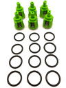 Комплект клапанов Kit KR12 для Kranzle моделей: 105-125, B, HD, Profi-jet, Quadro, THERM, ZX.0788, Италия IDROBASE