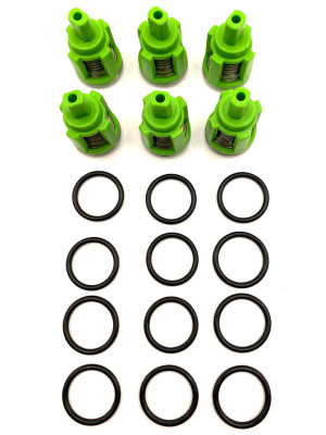 KR12 KIT Комплект клапанов для Kranzle моделей: 105-125, B, HD, Profi-jet, Quadro, THERM, ZX.0788, Италия IDROBASE