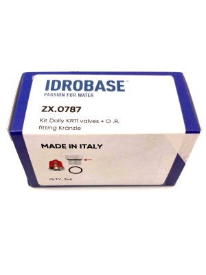 KR11 KIT Комплект клапанов для Kranzle моделей: AQ, B, D, HD, 3170-3270, Profi-jet, Quadro, THERM, W, ZX.0787, Италия IDROBASE