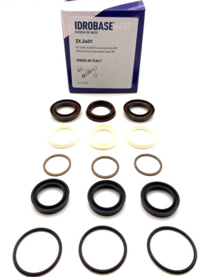 42549 KIT Комплект водяных уплотнений для Annovi Reverberi RR Ø18 мм, (для насосов изготовленных до 15 мая 2022 года), ZX.2401, Италия IDROBASE