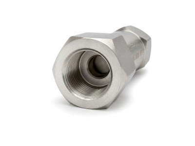 M-00057 Обратный клапан 450 бар, 3/8"F - 3/8"F, 90 °C