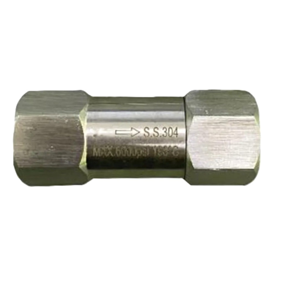 M-00058 Обратный клапан 450 бар, 1/4"F - 1/4"F, 90 °C