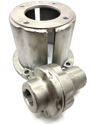 Демпферное соединение колокол 87 мм-130 мм, с муфтой 24 мм-28 мм, 659