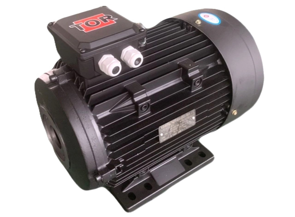 14700 Электродвигатель TOR полый вал, 380 V, фланец 87 мм, 9.0 кВт, 1450 об/мин