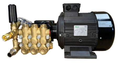 S-610010 Моноблок NMT 1520R, 200 бар, 900 л/ч, RAVEL 380 Вт, 5.5 кВт, TOTAL-STOP