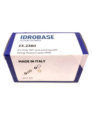P9.003.025 KIT Комплект водяных уплотнений для Mazzoni MMD Ø20 мм, ZX.2380, Италия IDROBASE