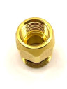 M-56520, М22 - 1/4 F Переходник высокого давления, 400 Бар, латунь 1