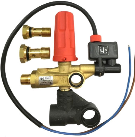 02 ZKSMSGSC-000 Регулятор высокого давления SETMATIC MAGNETIC Total Stop для насосов 	 INTERPUMP (IPG) серии 44,47,60,63, 310 бaр, 6-21 л/мин, Италия 