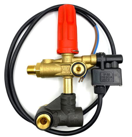 02 ZKSMSGSC-000 Регулятор высокого давления SETMATIC MAGNETIC Total Stop для насосов 	 INTERPUMP (IPG) серии 44,47,60,63, 310 бaр, 6-21 л/мин, Италия 