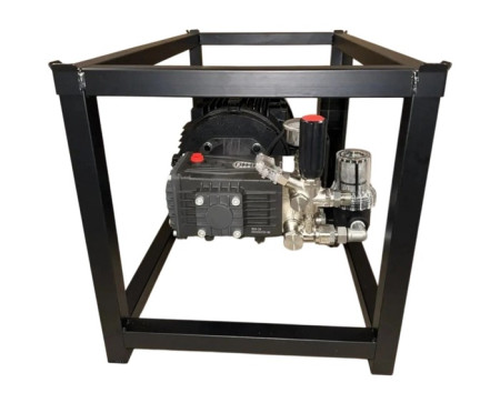 CED550 Аппарат высокого давления стационарный на раме без аксессуаров 200 бар, 380 V, 5.5 кВт, Total Stop 