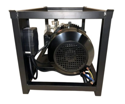 CED550 Аппарат высокого давления стационарный на раме без аксессуаров 200 бар, 380 V, 5.5 кВт, Total Stop 