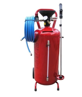TOR M-SCO/50C Пеногенератор бак металлический красный 50 л, шланг 10 метров, копьё, форсунка