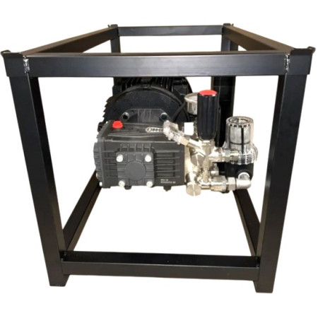 CED750 Аппарат высокого давления стационарный на раме без аксессуаров 250 бар, 380 V, 7.5 кВт, Total Stop  