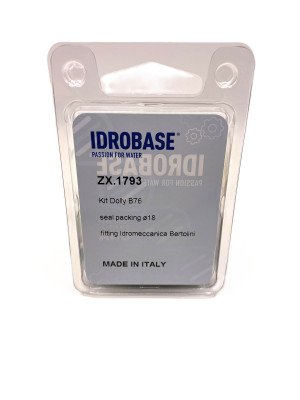 07.9807.97.3/079807973 KIT 76 Комплект водяных уплотнений для Bertolini TML 1220-2020, TMH 3036-3055 Ø18 мм, ZX.1793, Италия IDROBASE