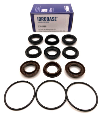 34008801 KIT 88 Комплект водяных уплотнений для IPG 44, 49-50 Series WW186 Ø15 мм, ZX.0155, Италия IDROBASE