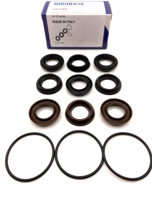 34008801 KIT 88 Комплект водяных уплотнений для IPG 44, 49-50 Series WW186 Ø15 мм, ZX.0155, Италия IDROBASE
