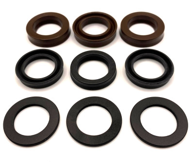 DPF-18 KIT 4 для DANAU DBD, DBF, DBQ Комплект водяных уплотнений, Ø18 мм, ZX.2035, Италия IDROBASE