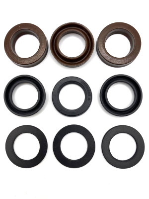 DPF-18 KIT 4 для DANAU DBD, DBF, DBQ Комплект водяных уплотнений, Ø18 мм, ZX.2035, Италия IDROBASE