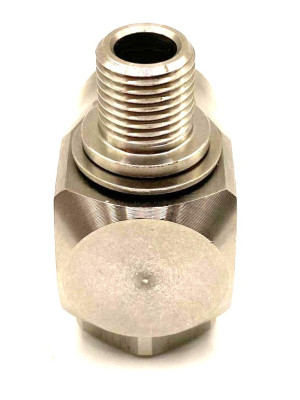 M-00098 Угловая поворотная муфта для консоли аналог ST 320, G1/4M-G1/4F нерж.сталь, TORNADO