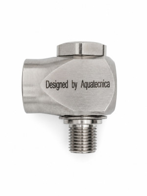 M-00098 Угловая поворотная муфта для консоли аналог ST 320, 1/4"M-1/4"F