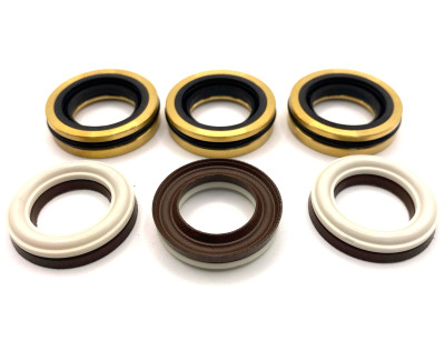 KIT 47114/KIT 42549 Комплект водяных уплотнений c латунью для Annovi Reverberi RR Ø18 мм,(для насосов изготовленных с 15 мая 2022 года), Оригинал