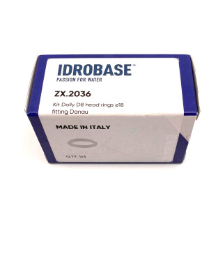 DBF -18 Комплект опорных колец для уплотнений DANAU DBD, Ø18 мм, ZX.2036, Италия IDROBASE