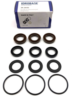 DBC-15 KIT 4 для DANAU DAC Комплект водяных уплотнений Ø15 мм, ZX.2032, Италия IDROBASE