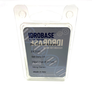 DBC-15 Комплект опорных колец для уплотнений DANAU DAC, Ø15 мм, ZX.2033, Италия IDROBASE