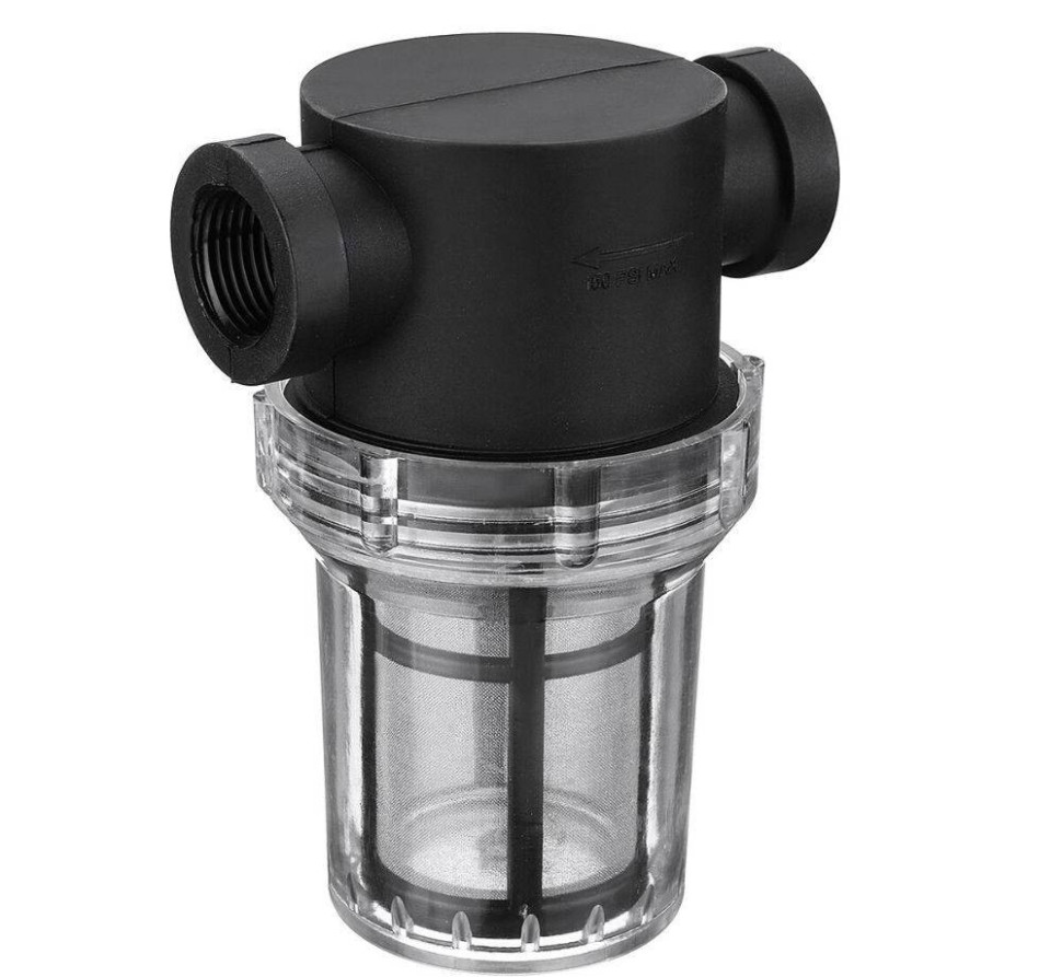 M-MOF0001 Фильтр для насосов 150 микрон, 10 бар, 30 л/мин, 1/2"F - 1/2"F 