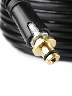 M-460028209 Шланг высокого давления для бытовых KARCHER/КЕРХЕР, 9 метров, DN06, соединение гайка M22: штуцер 10(15,5), без подшипника, 60 °C, 200 бар