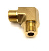 Уголок высокого давления, переходник 3/8 внеш - 3/8 внеш, 350 бар, латунь, BF-9230