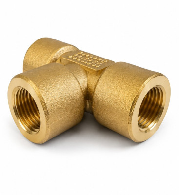 M-00121 Тройник высокого давления 3/8"M, 350 бар