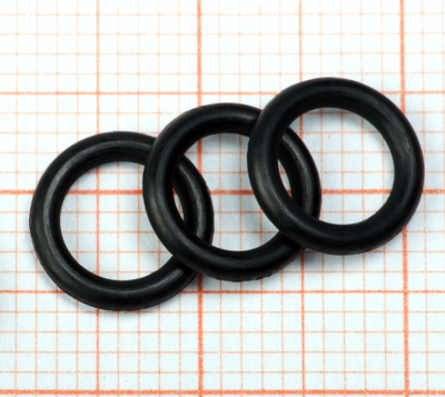 6,07х1,78 мм Кольцо уплотнительное, NBR 70, 3 шт.