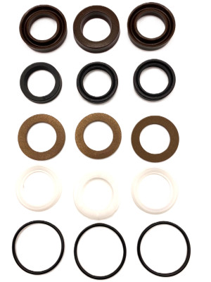 AVD-0489/34027401 KIT 274 Комплект водяных уплотнений для GRASS E2B1913 Ø18 мм, ZX.1903, Италия IDROBASE