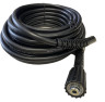 M-PVCM1412 Шланг высокого давления для бытовых KARCHER, ELITECH, LAVOR, PATRIOT, NILFISK, STIHL, MAKITA, IPC, HUTTER, ИНТЕРСКОЛ, BOSCH, VIKING, STERWINS 12 метров, 200 бар, гайка M22х1.5/гайка М14х1.5 