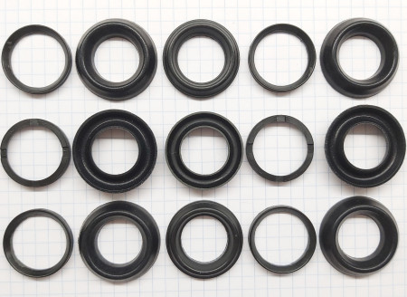 Комплект манжет ТехУм KIT127+KIT129 для IPG Series 44 Ø18 мм, 34012701/34012901